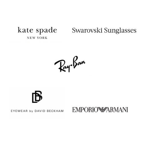 Kate Spade Swarovski Sunglasses Ray-Ban David Beckham Emporio Armani
